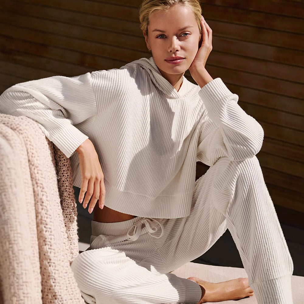 Damen lässiger und leichtgewichtiger Sweat-Anzug Drune