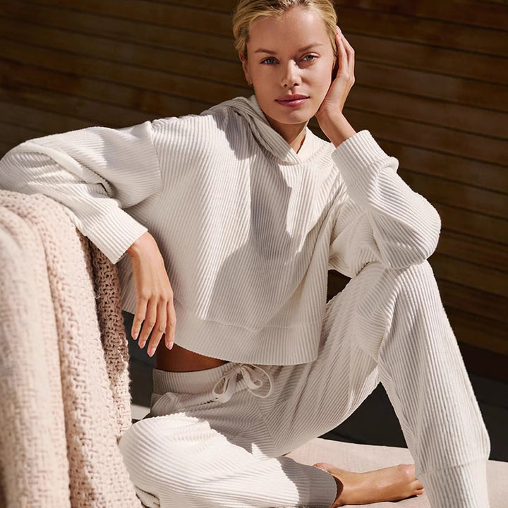 Damen lässiger und leichtgewichtiger Sweat-Anzug Drune