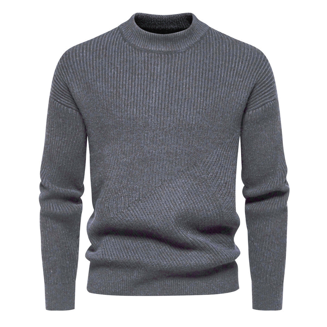 Herren Feinstrickpullover mit modernem Rippenmuster und hochwertiger Verarbeitung Drune