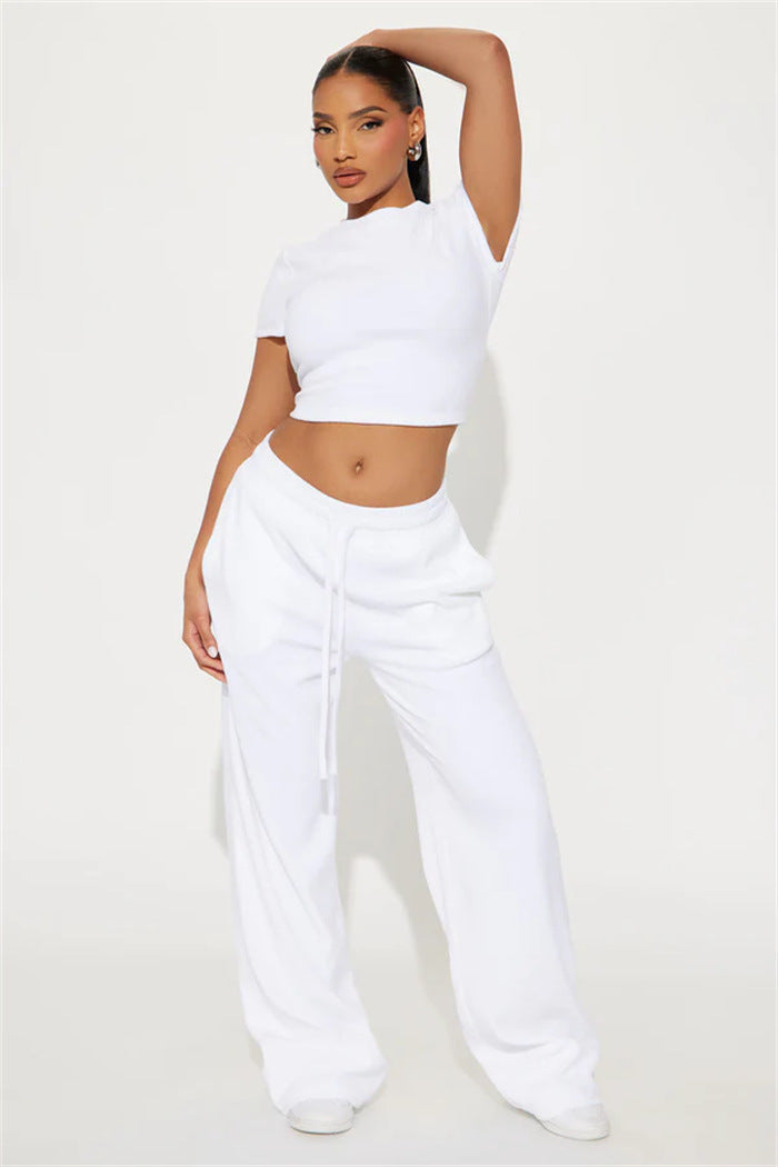 Damen Freizeit-Loungewear-Set aus weichem Velours Drune