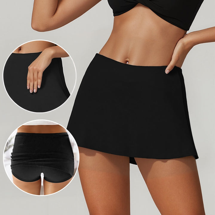 Damen Sportlicher Minirock Drune