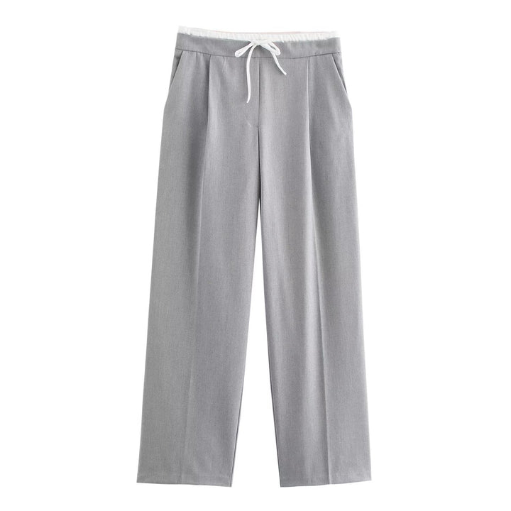 Damen elegante und bequeme Palazzo-Hose Drune