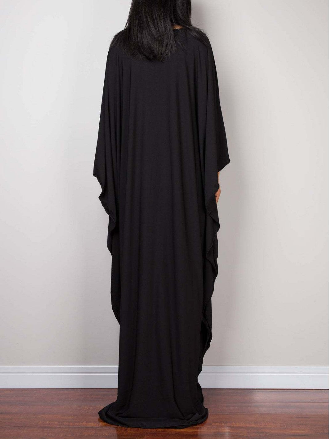 Damen elegantes Maxi-Kleid mit weitem Schnitt Drune