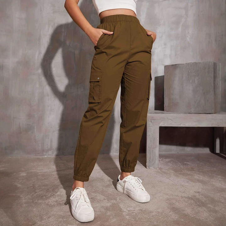 Damen Cargo-Hose mit ergonomischem Schnitt und praktischen Taschen Drune