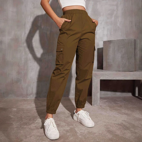 Damen Cargo-Hose mit ergonomischem Schnitt und praktischen Taschen Drune