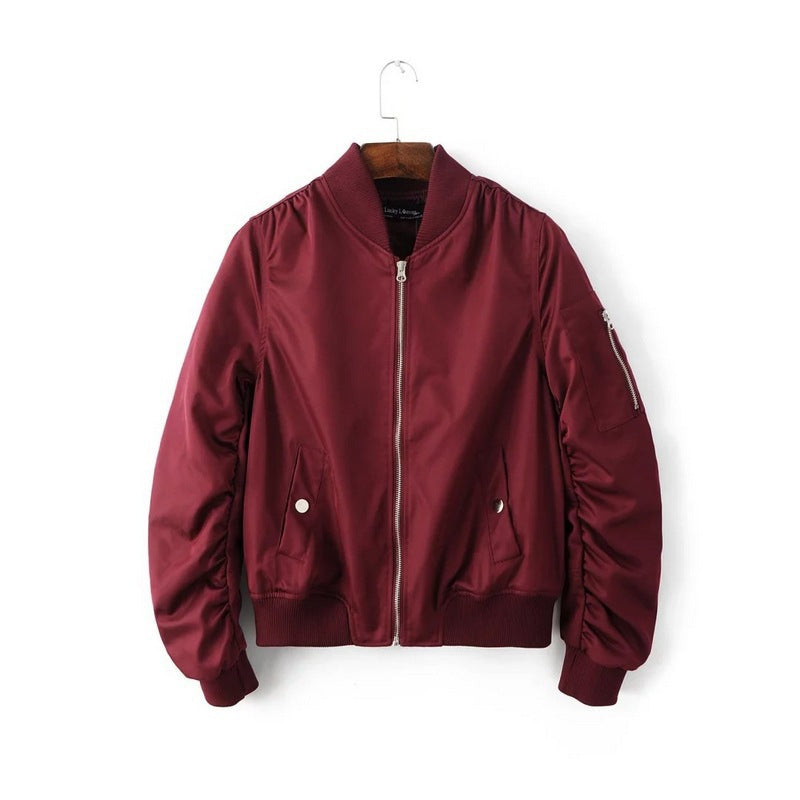 Damen Bomberjacke mit praktischen Taschen und sportlichem Schnitt Drune