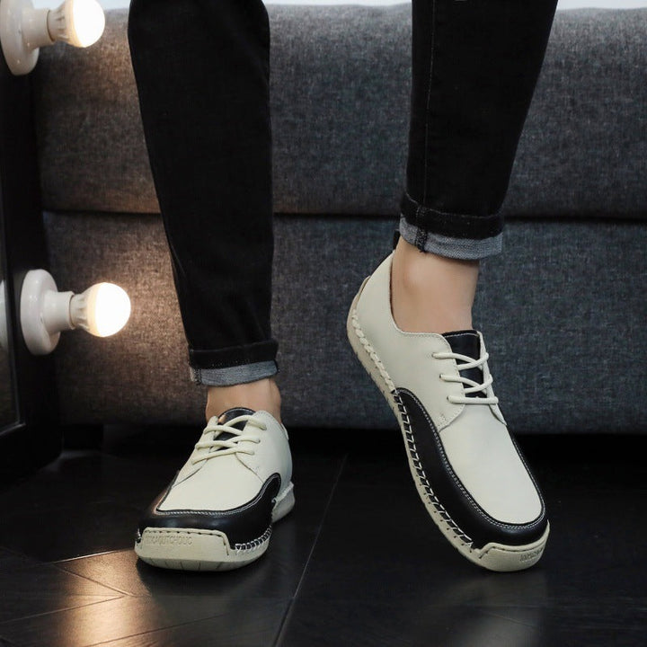 Damen Komfortable Schnürschuhe aus hochwertigem Leder Drune