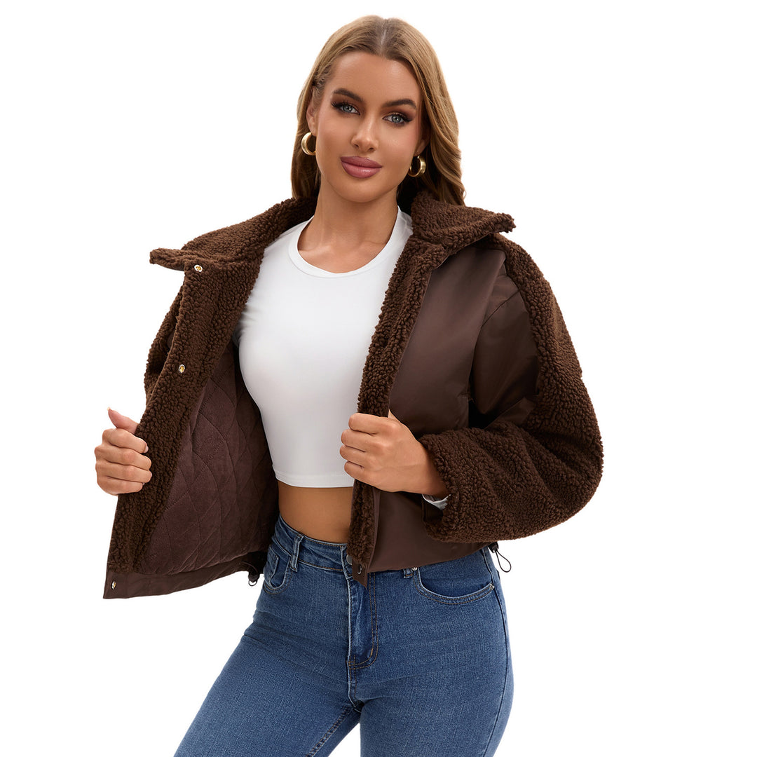 Damen Freizeitjacke mit kuscheligem Fleecebesatz Drune