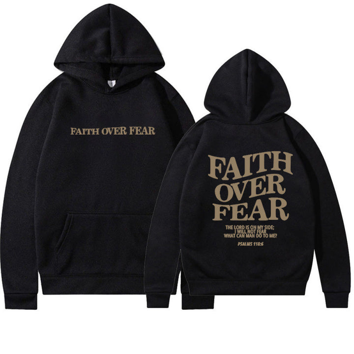 Damen Hoodie mit inspirierendem Schriftzug und bequemer Passform Drune