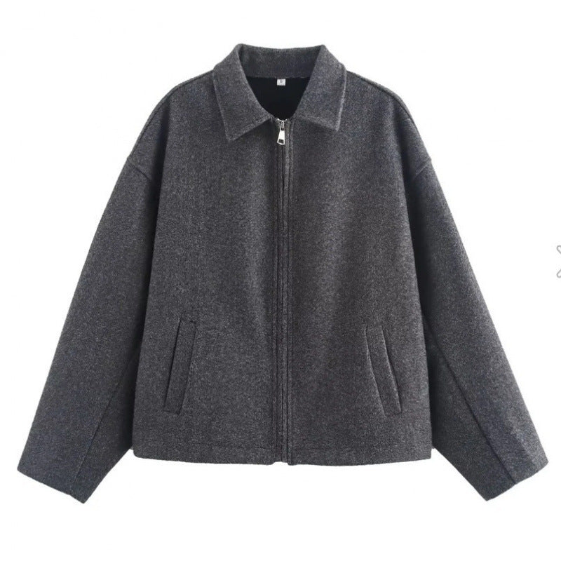 Damen Kurzzeitige Modische Jacke Drune