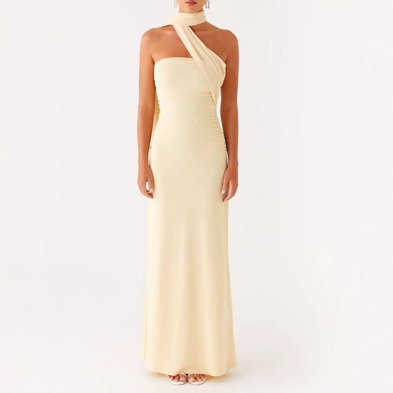 Damen Maxi-Kleid mit floralem Design Drune