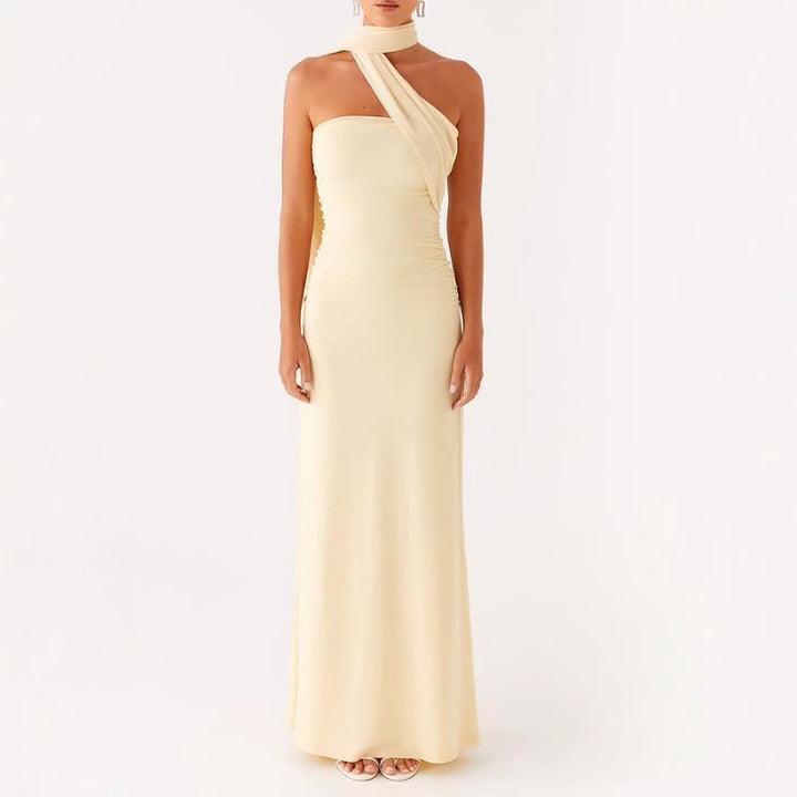 Damen Maxi-Kleid mit floralem Design Drune