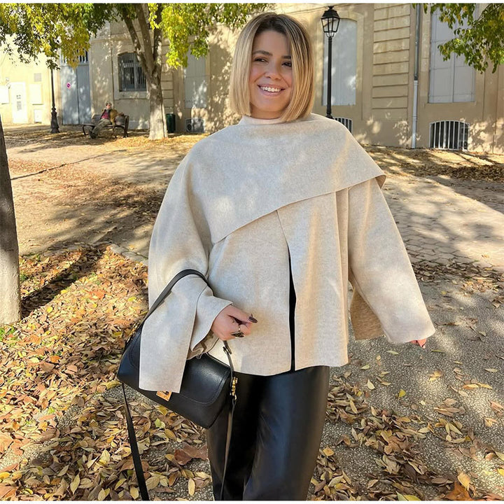 Damen Lockere Oversized-Strickjacke Drune