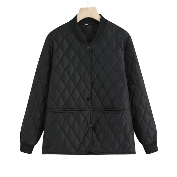 Damen gesteppte Übergangsjacke mit praktischen Taschen und modernem Schnitt Drune