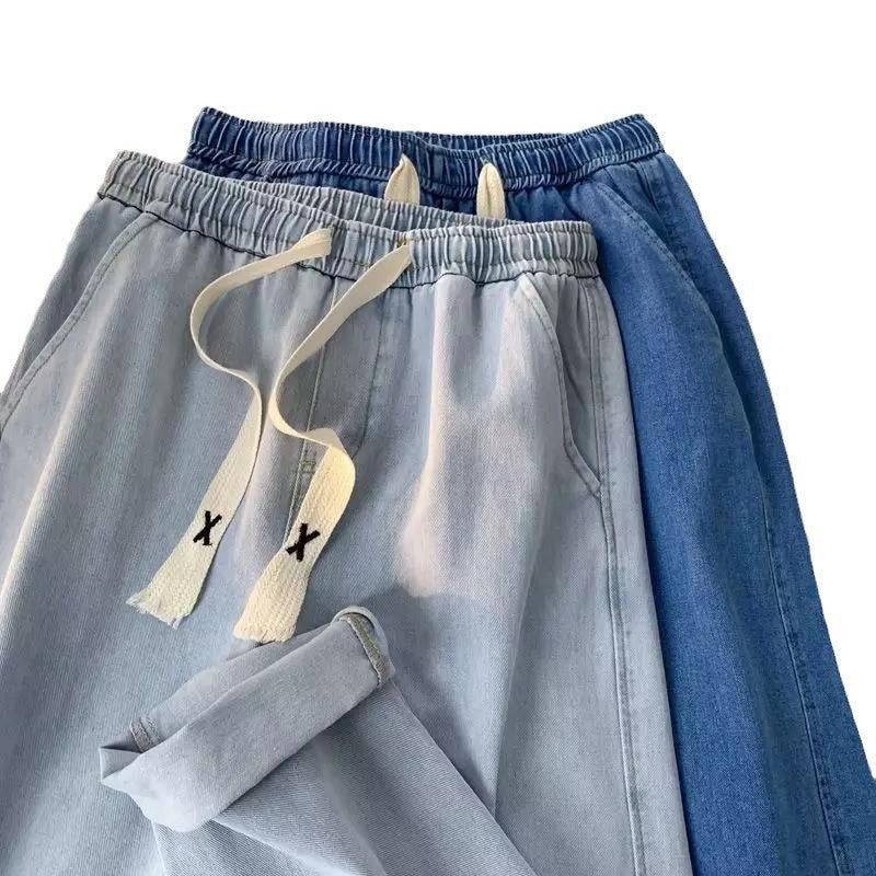 Herren lässige Sweatpants mit verstellbarem Bund und seitlichen Eingrifftaschen Drune