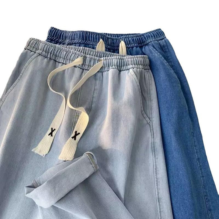 Herren lässige Sweatpants mit verstellbarem Bund und seitlichen Eingrifftaschen Drune