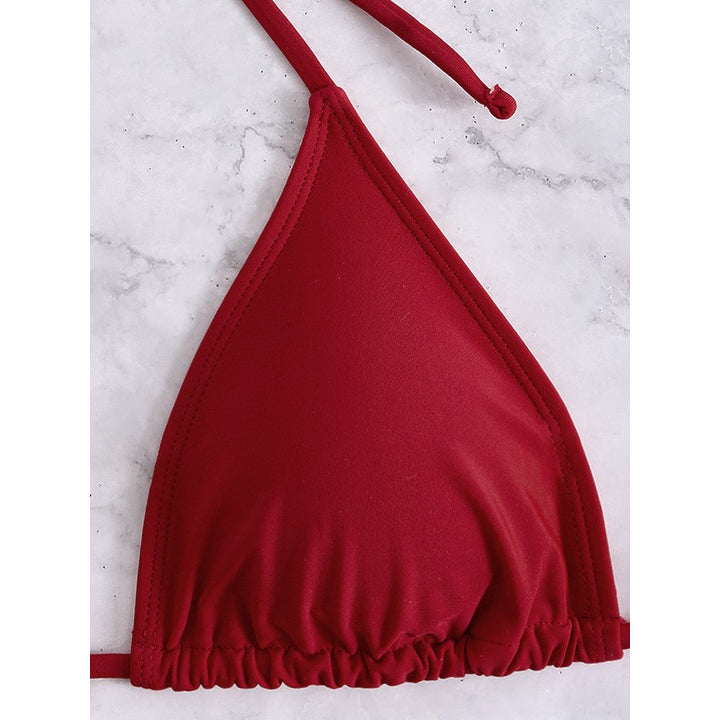 Damen Bikini-Set mit durchscheinendem Rock Drune