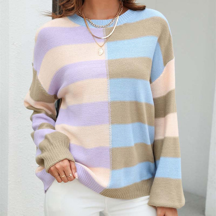Drune | Gestreifter Strickpullover für Stilvolle Outfits