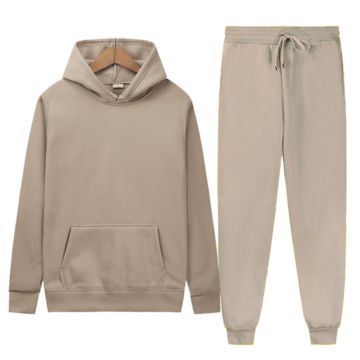 Damen Kapuzenpullover und Jogginghose-Set aus hochwertigem Baumwollmix Drune