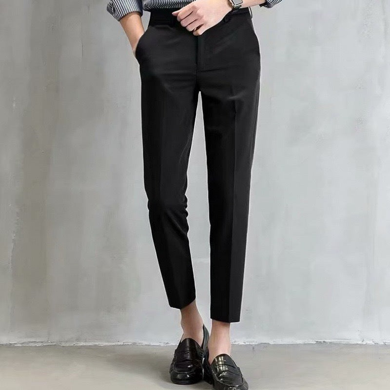 Herren klassische Chino-Hose mit eleganter Passform und subtilen Details Drune