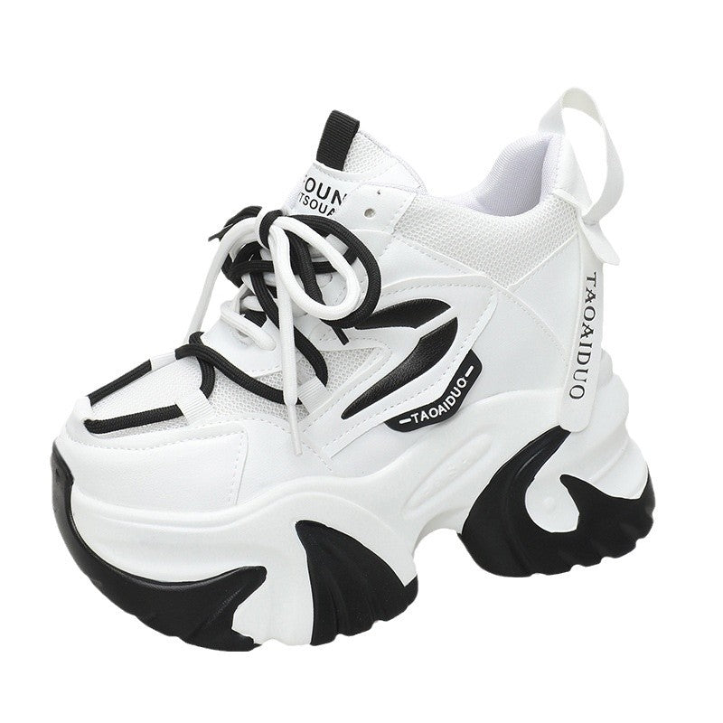 Damen nan klobige Plateau-Sneaker mit skulpturaler Profilsohle Drune
