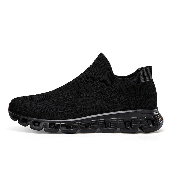 Damen Atmungsaktive Slip-On Sneakers mit dämpfender Sohle Drune