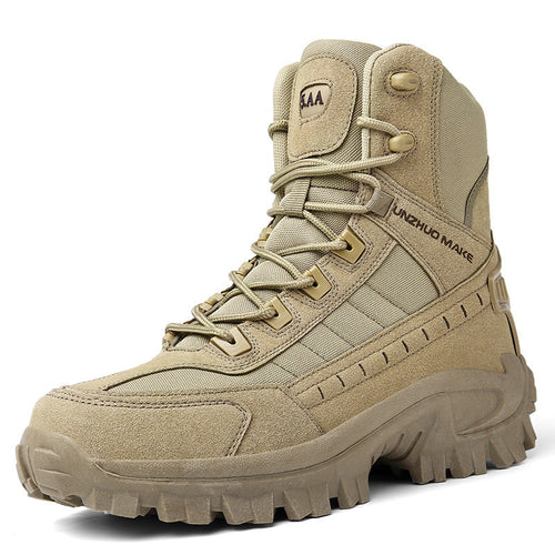Damen Militärische Wanderschuhe mit rutschfester Sohle und atmungsaktivem Obermaterial Drune