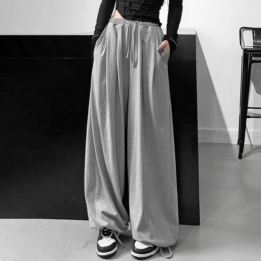 Damen Weite Jersey-Hose Drune