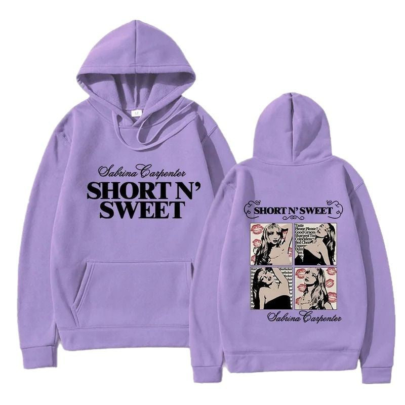 Damen Kapuzenpullover mit kreativem Comic-Design und lässigem Schnitt Drune