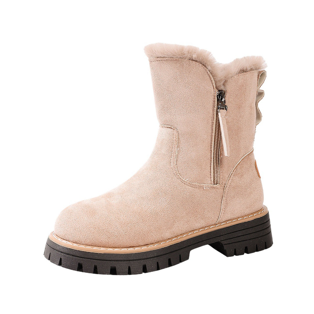 Damen Winterstiefel mit warmem Futter und robustem Profil Drune