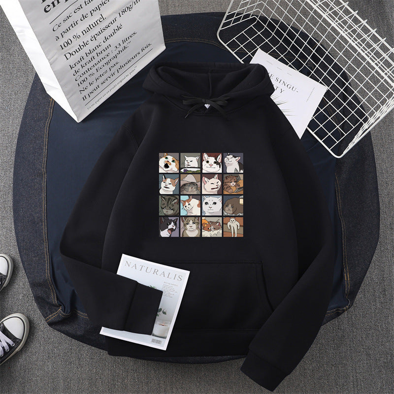Damen Sweatshirt mit Tier-Motiv Drune
