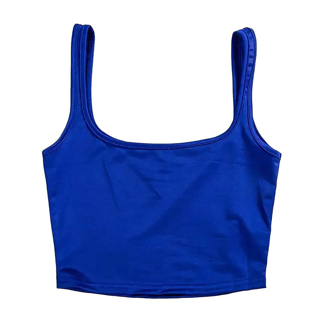 Damen Crop Top mit anschmiegsamem Schnitt Drune