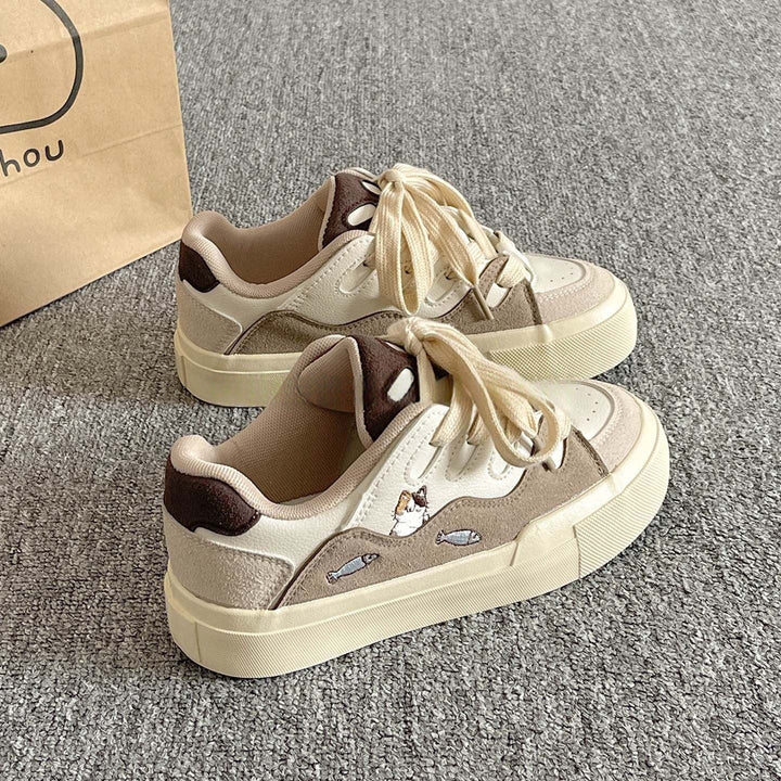 Damen Komfortable Sneaker im verspielten Design Drune