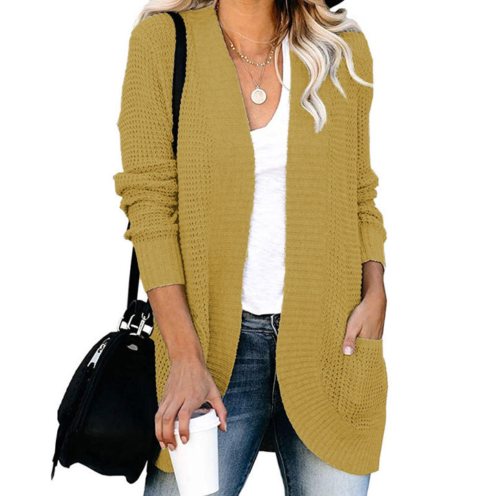 Damen Strickjacke mit weitem Schnitt und praktischen Taschen Drune