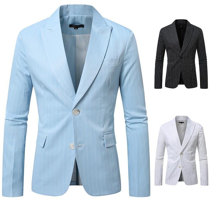 Herren eleganter, kariert Blazer mit schmalem Schnitt und hochwertiger Verarbeitung Drune