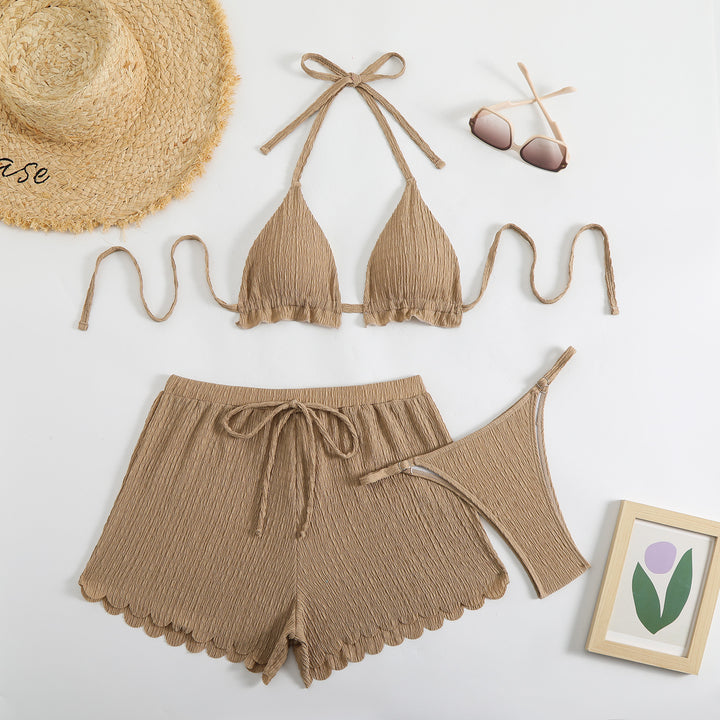 Damen Bikini-Set mit raffiniertem Hosenrock Drune