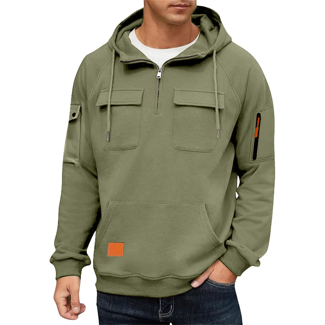 Herren Alltags-Hoodie mit praktischen Taschen Drune