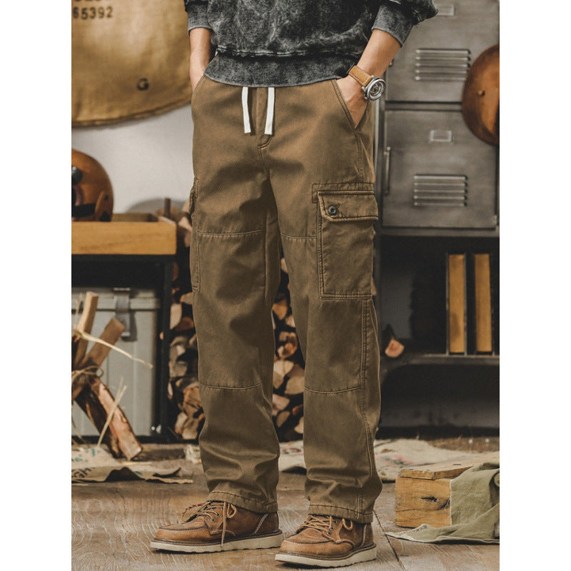 Herren Cargo-Hosen mit multifunktionalen Taschen und robustem Material Drune