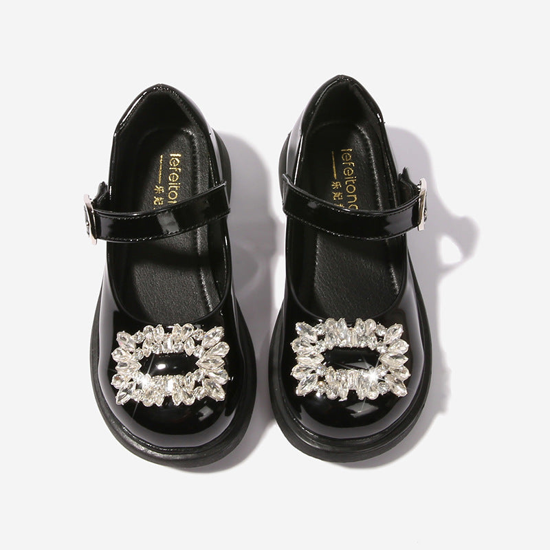 Damen Ballerinas mit modischem Strassbesatz Drune