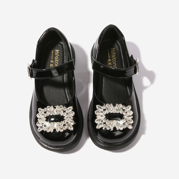 Damen Ballerinas mit modischem Strassbesatz Drune