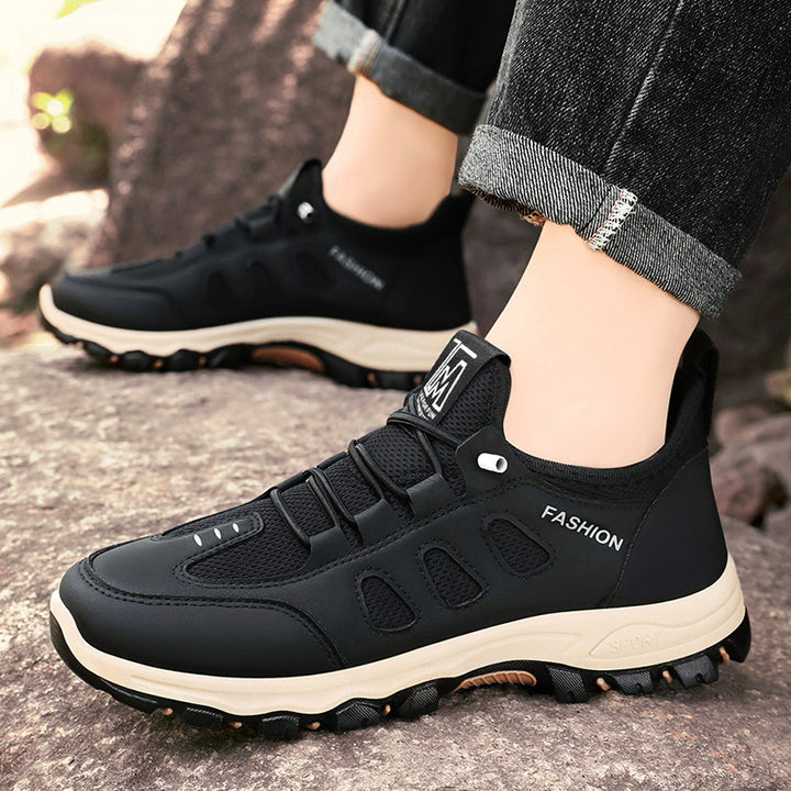 Herren nan leichte atmungsaktive Outdoor-Trail-Sneaker mit rutschfester Profilsohle Drune