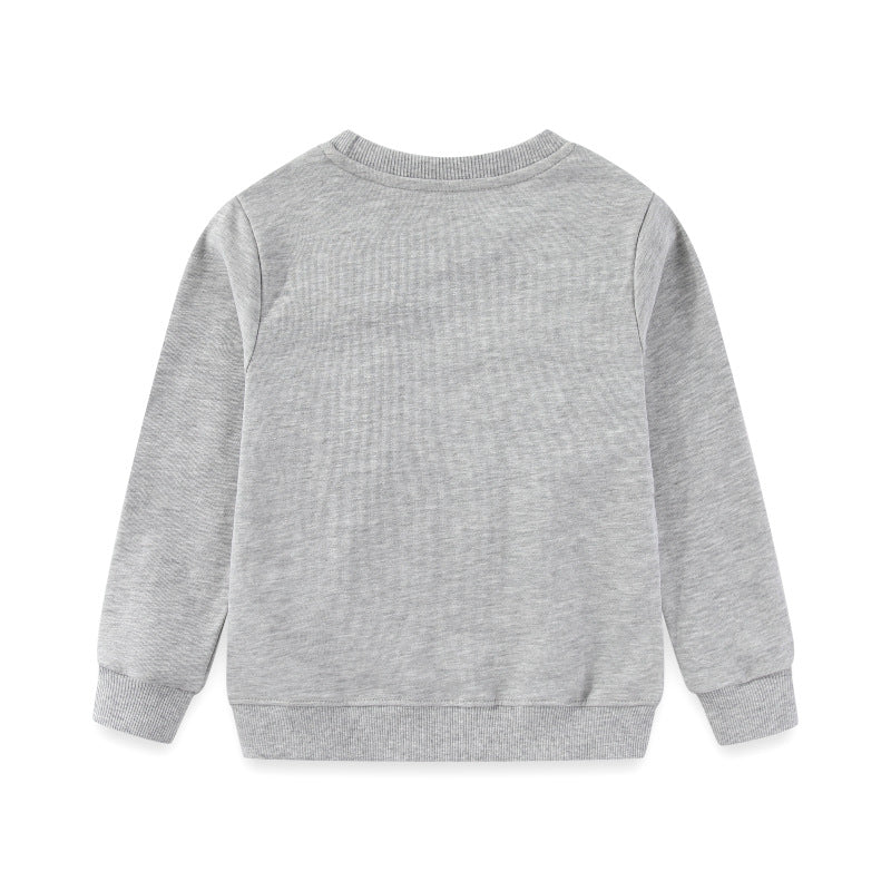 Jungen Sweatshirt mit originellem Bagger-Motiv Drune