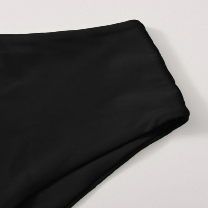 Damen Hochtaillierte Bikinihose Drune