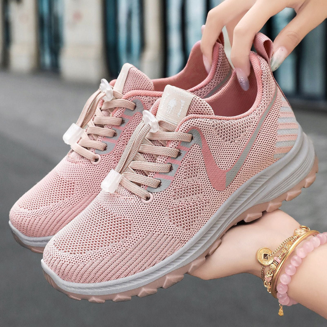 Damen Leichte Mesh-Laufschuhe mit flexibler Sohle Drune