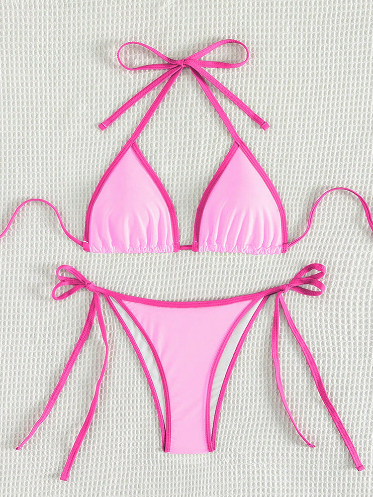 Damen Triangel-Bikini-Set mit verspieltem Bindesystem Drune