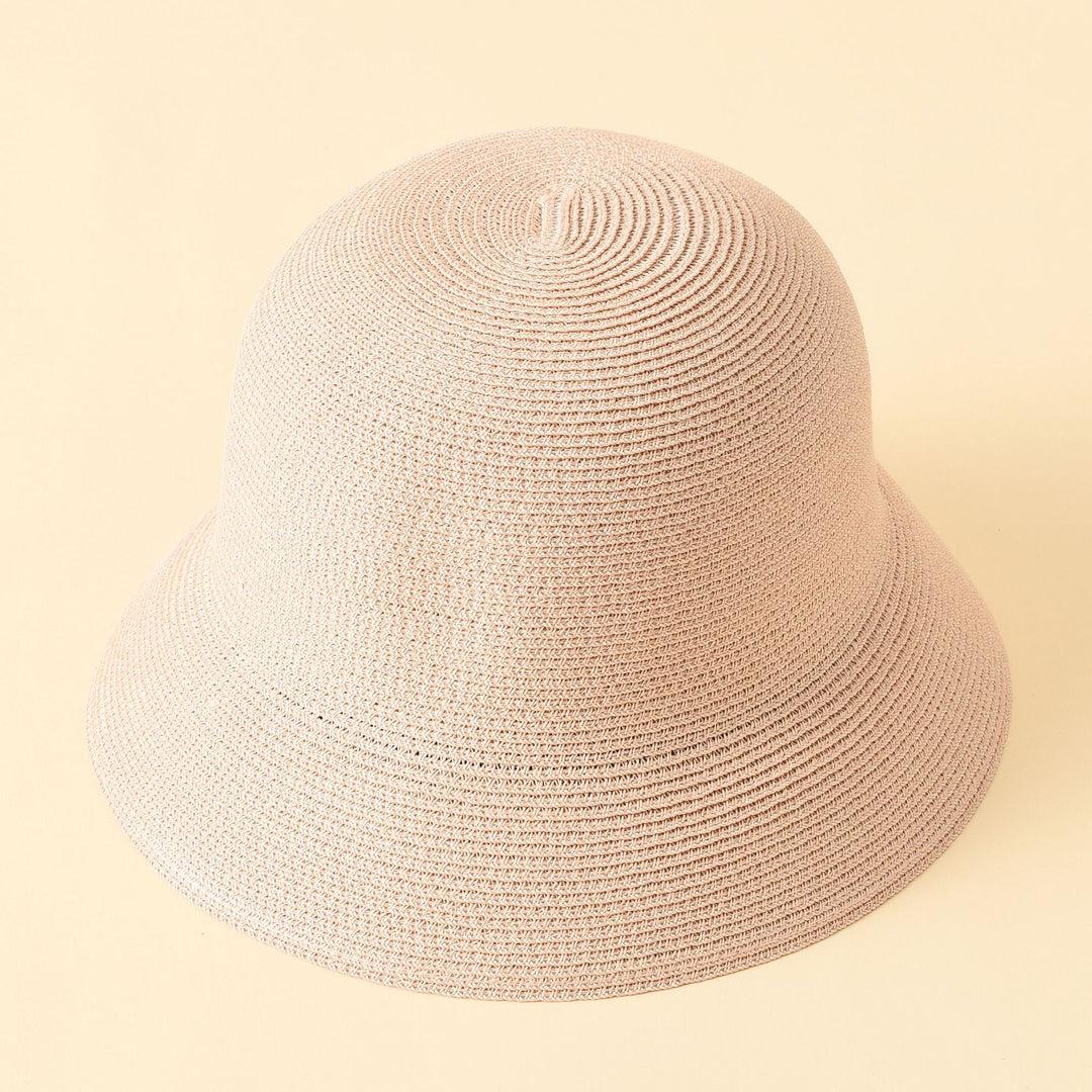 Damen Strohhut im eleganten Design mit breiter Krempe Drune