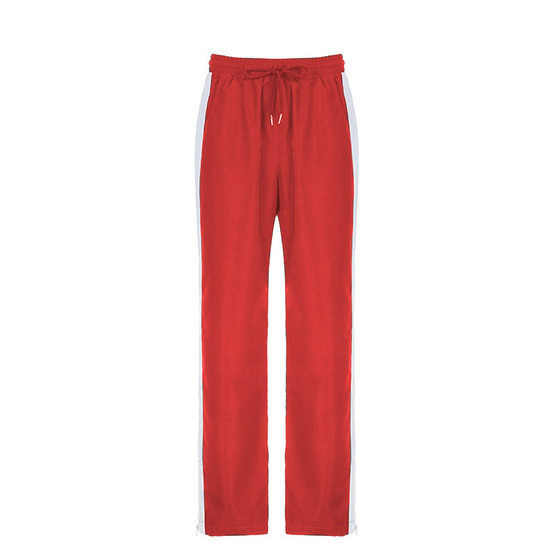 Damen nan kurz geschnittene sportliche Cropped-Bomberjacke mit durchgehendem Reißverschluss und tailliertem Kordelzug Drune