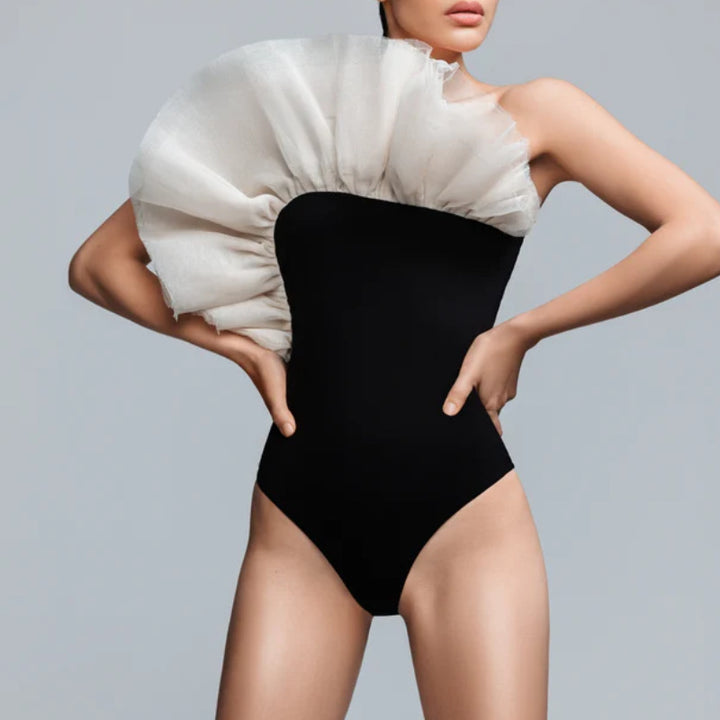 Damen One-Piece Badeanzug Drune