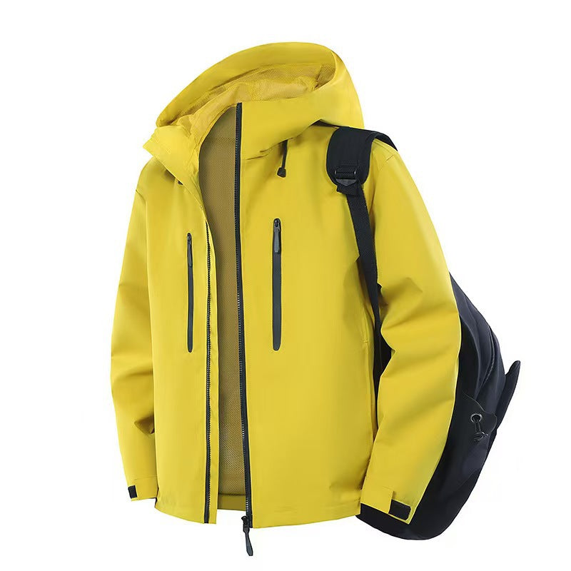 Damen Funktionsjacke mit wasserabweisendem Material und praktischen Reißverschlusstaschen Drune