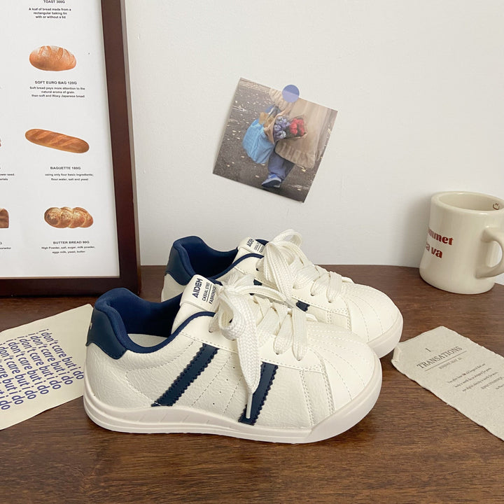 Damen Sportliche Freizeitsneaker mit strapazierfähigem Obermaterial und dämpfender Sohle Drune